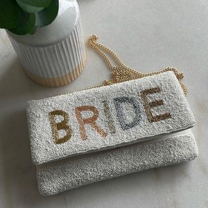 Bride Beaded Clutch